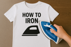 žehlení triček